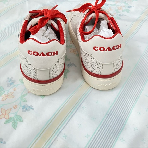 Coach x Keith Haring x Disney Mickey Mouse Leather Sneakers size 9 - Picture 4 of 6